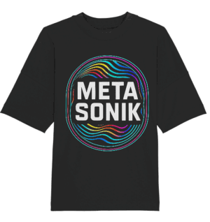 MetaSonik Waves1 - Organic Oversize Shirt