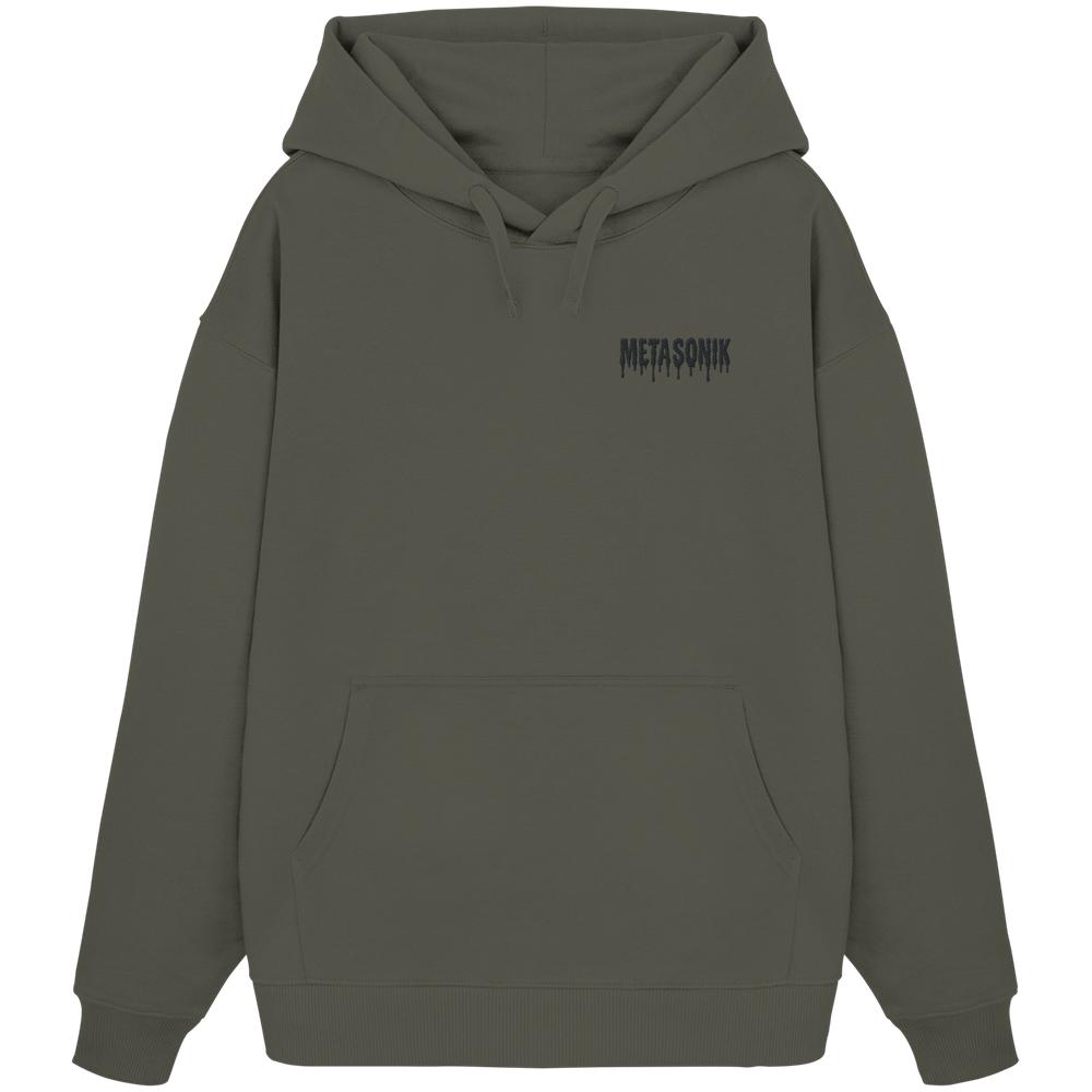 MetaSonik Stick/Druck - Organic Oversize Hoodie – Bild 9