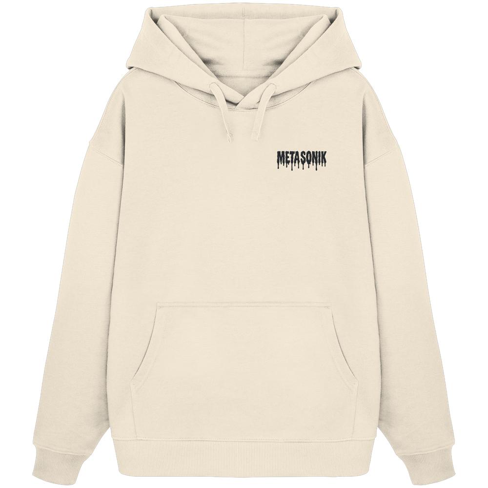 MetaSonik Stick/Druck - Organic Oversize Hoodie – Bild 16