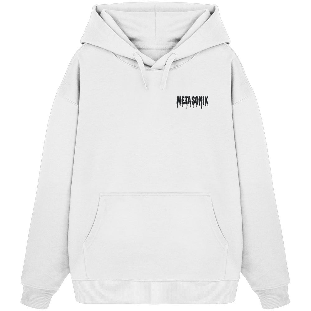 MetaSonik Stick/Druck - Organic Oversize Hoodie – Bild 24
