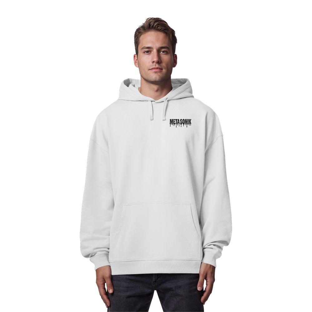 MetaSonik Stick/Druck - Organic Oversize Hoodie – Bild 21
